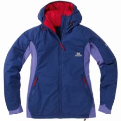 Mountain Equipment Womens Bastion Jacket Indigo/Iris/Molten Red